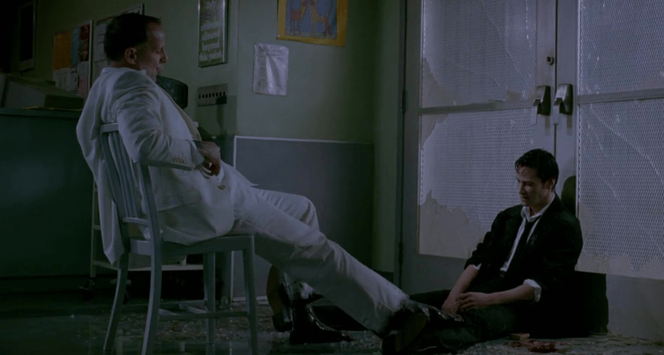 Lucifer (Peter Stormare) v John Constantine (Keanu Reeves) - Constantine (2005)