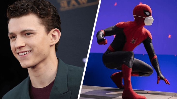 Spider-Man 3: Tom Holland MCU Setinden İlk Fotoğrafı Paylaştı