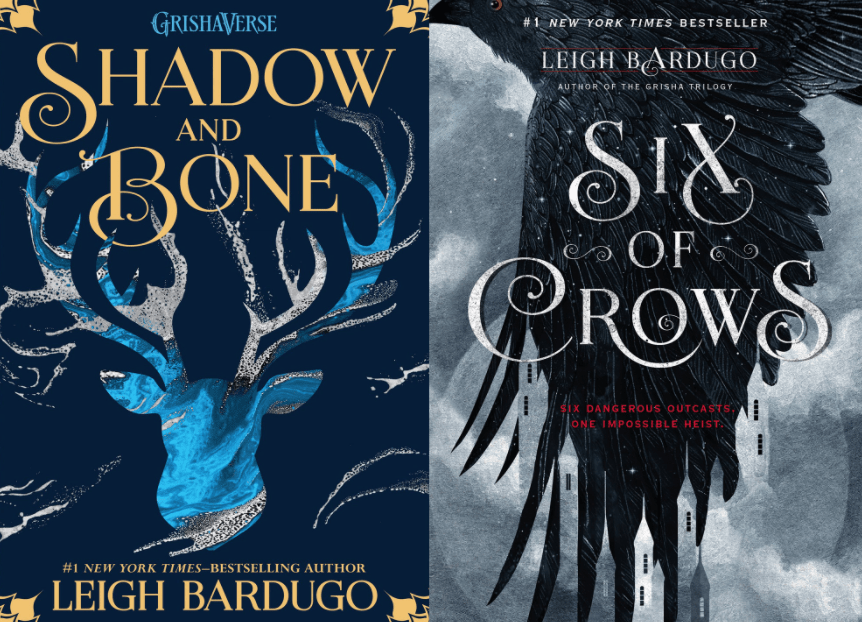 Bardugo'nun Six of Crows karakterleri Grisha (Shadow and Bone) üçlemesinde hiç yer almıyor.