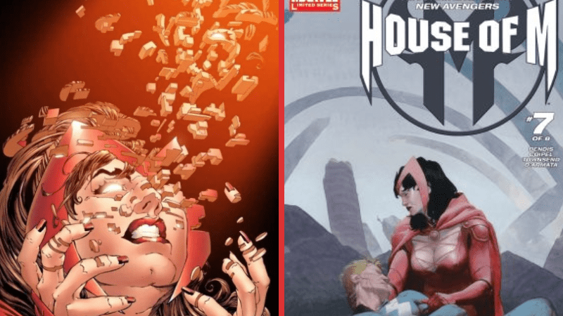 WandaVision, mutantların MCU'da nasıl göründüğüne dair mükemmel bir açıklama sunabilecek olan "X-Men's House of M" çizgi romanından ilham alıyor.