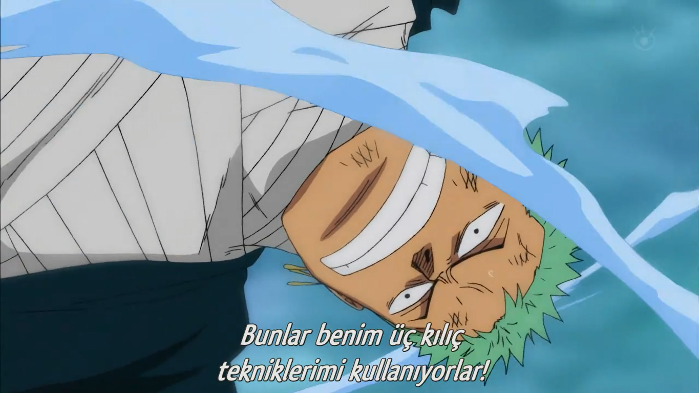 Babunların amacı Zoro'yu test etmek ve yeni şeyler öğrenmektir.