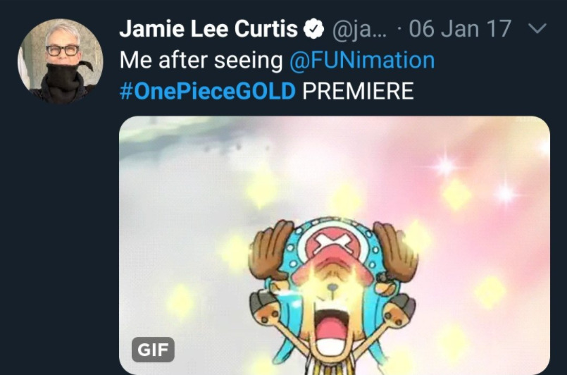 Jamie Lee Curtis, sosyal medya hesabında Shonen filmini tanıtımını yapıyor.