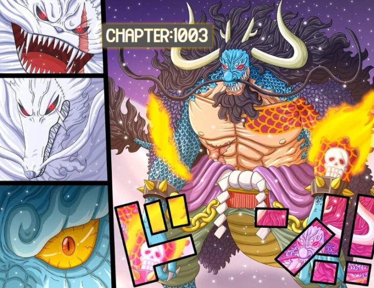 One Piece Chapter 1003: Kaido Hybrid Formuna Dönüşüyor.